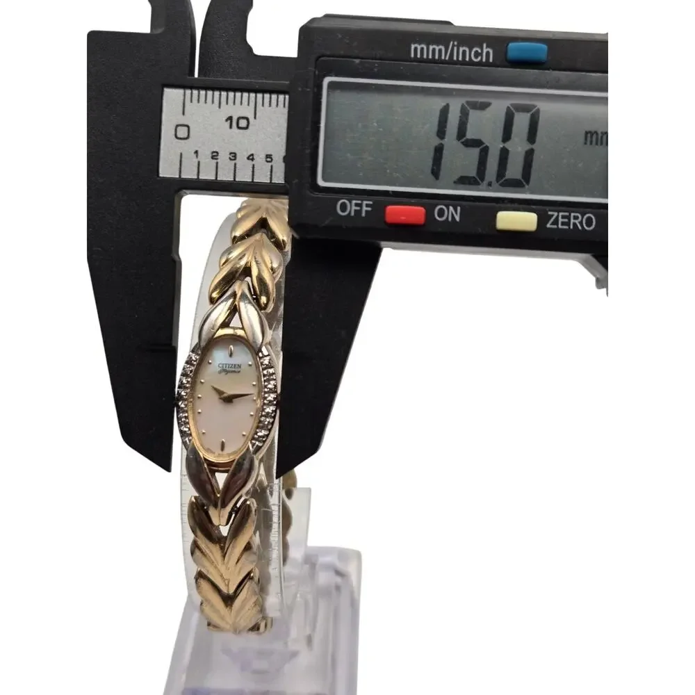 Citizen Women's Quartz Watch Gold Tone Bracelet Vintage